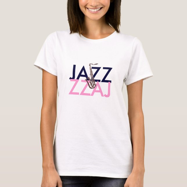 Jazz Saxophone Tröja (Framsida)