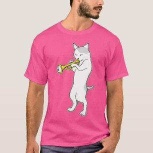 Jazz Shirt Trumpet Shirt Cat Plumpet Trumpet Ja T
