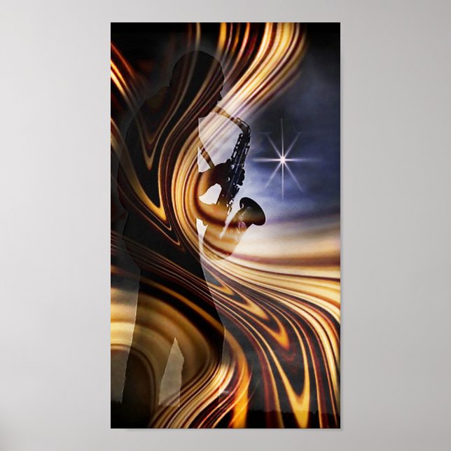 Jazz Silhouette Lpv.5 Poster (Framsidan)