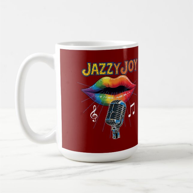 jazz singer kaffemugg (Vänster)