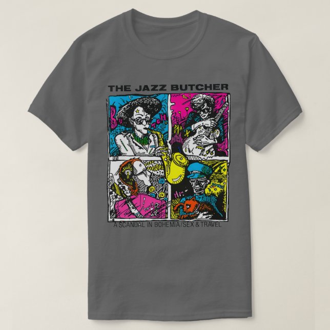 Jazz-slaktaren 8 t shirt (Design framsida)