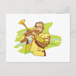 jazz soul-artist vykort