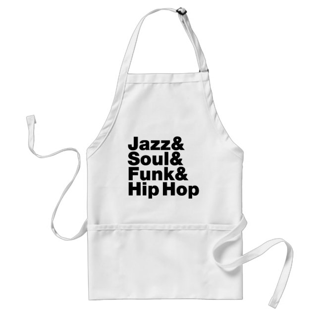 Jazz & Soul & Funk & Hip hop Förkläde (Framsidan)