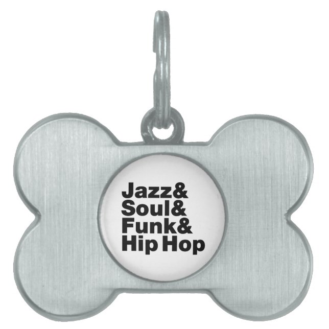 Jazz & Soul & Funk & Hip hop ID-bricka Husdjur (Framsidan)