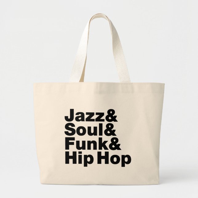 Jazz & Soul & Funk & hip hop Jumbo Tygkasse (Framsidan)