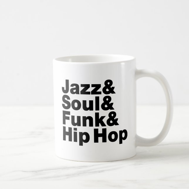 Jazz & Soul & Funk & Hip hop Kaffemugg (Höger)