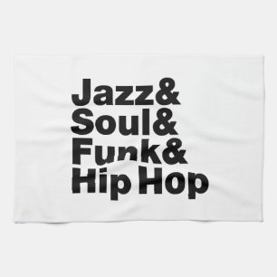 Jazz & Soul & Funk & Hip hop Kökshandduk