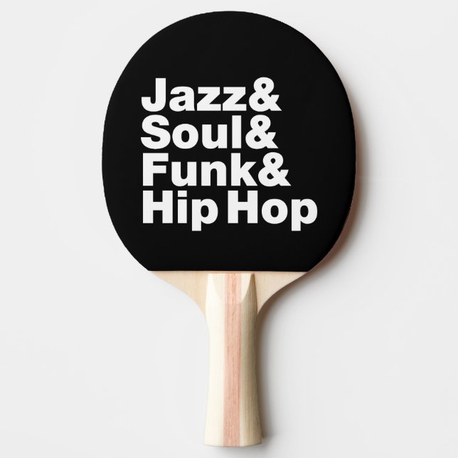Jazz & Soul & Funk & Hip hop Pingisracket (Framsidan)