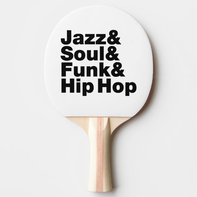 Jazz & Soul & Funk & Hip hop Pingisracket (Framsidan)