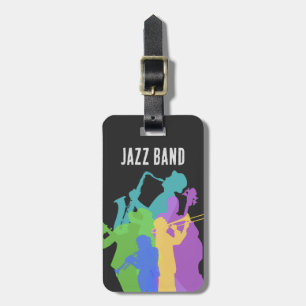 Jazz-spelare, jazznattfestival, sylt, konsert bagagebricka