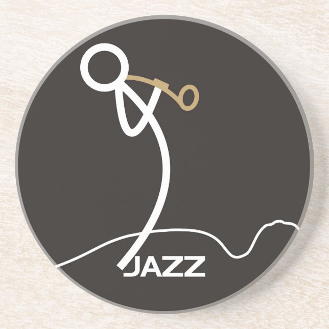 Jazz stickman underlägg (Framsidan)