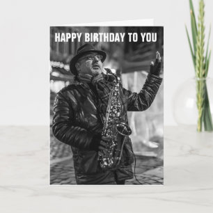JAZZ STREET PRESMER BIRTHDAY-KORT KORT