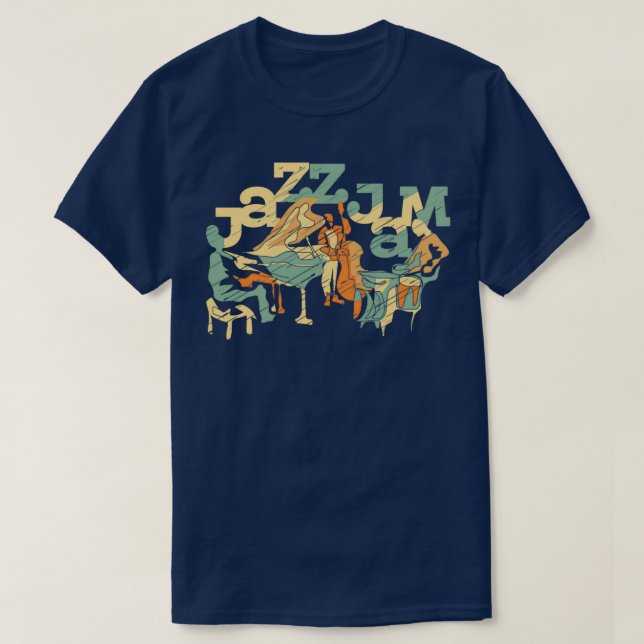 Jazz Sylt Jazz Trio Modern Jazz T Shirt (Design framsida)
