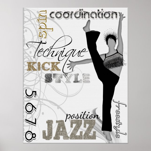 Jazz Technique Poster (Framsidan)