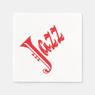 Jazz-tecken Pappersservett