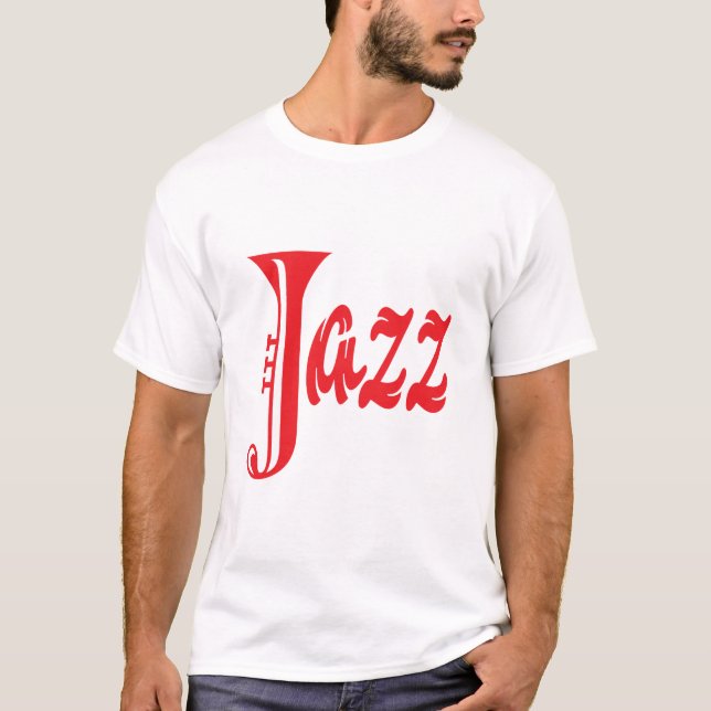 Jazz-tecken T Shirt (Framsida)