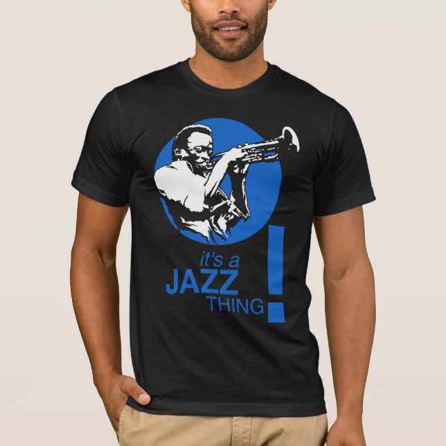 jazz thing tee shirt (Framsida)