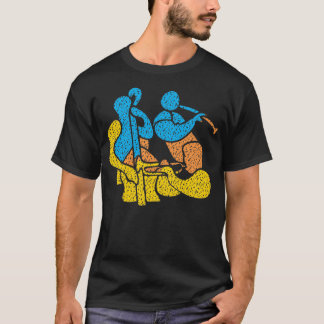 Jazz Trio Modern Stil T Shirt