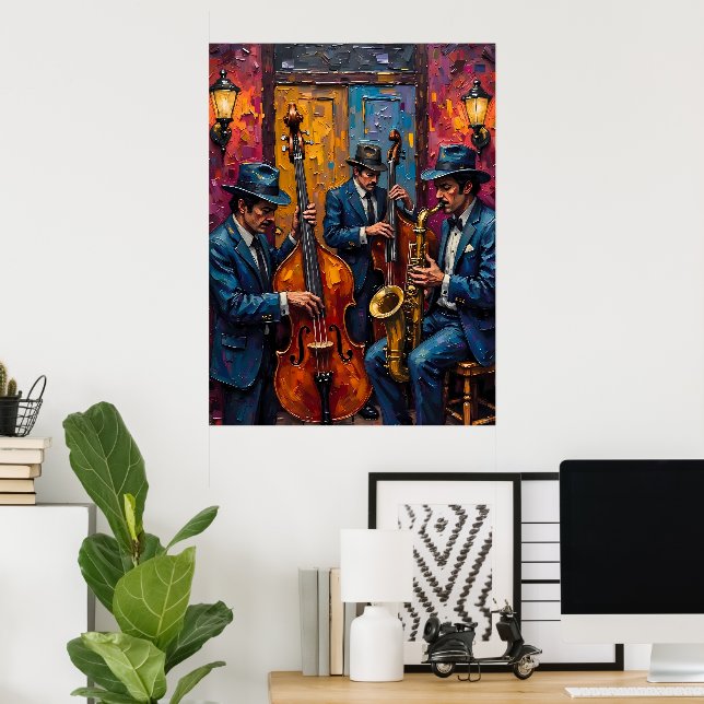 Jazz Trio Poster (Hemmakontoret)