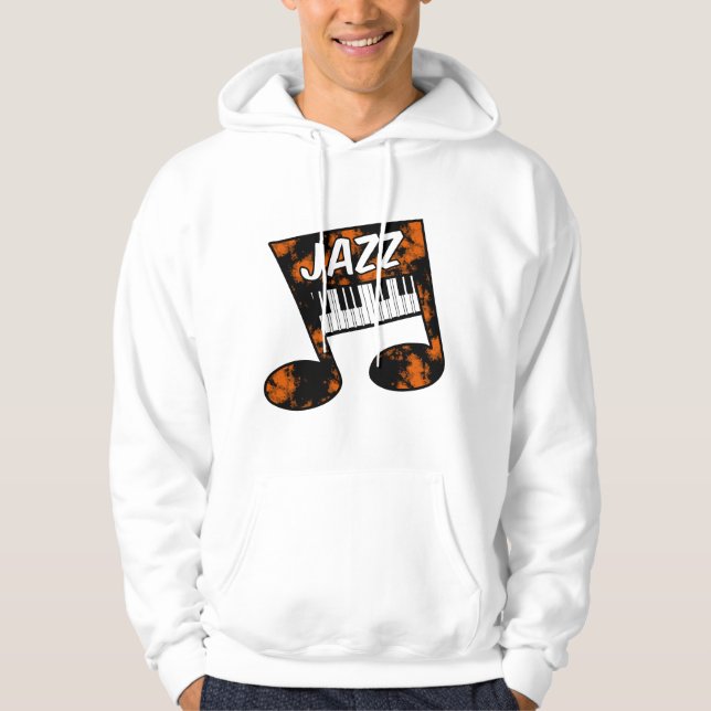 jazz tröja med luva (Framsida)