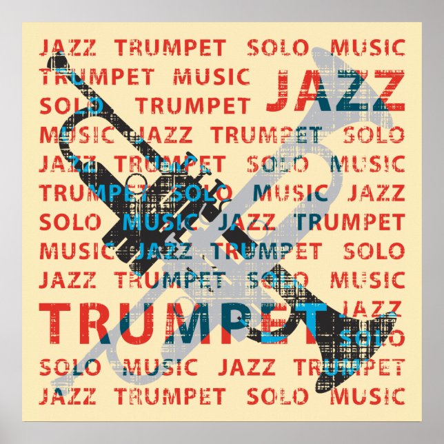 Jazz Trumpet Poster (Framsidan)