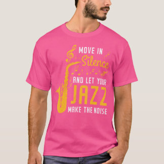 Jazz Tshirt Saxophonist Musician Youth Jazzband Pl T Shirt