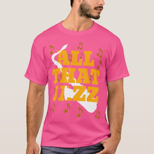 Jazz Tshirt T Shirt (Framsida)