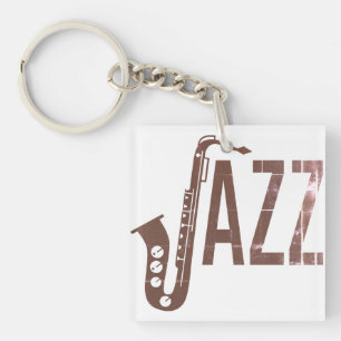 Jazz Typography Sax