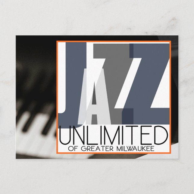 Jazz Unlimited Post Card Vykort (Framsida)
