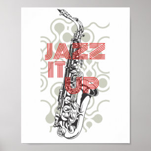 Jazz upp det poster