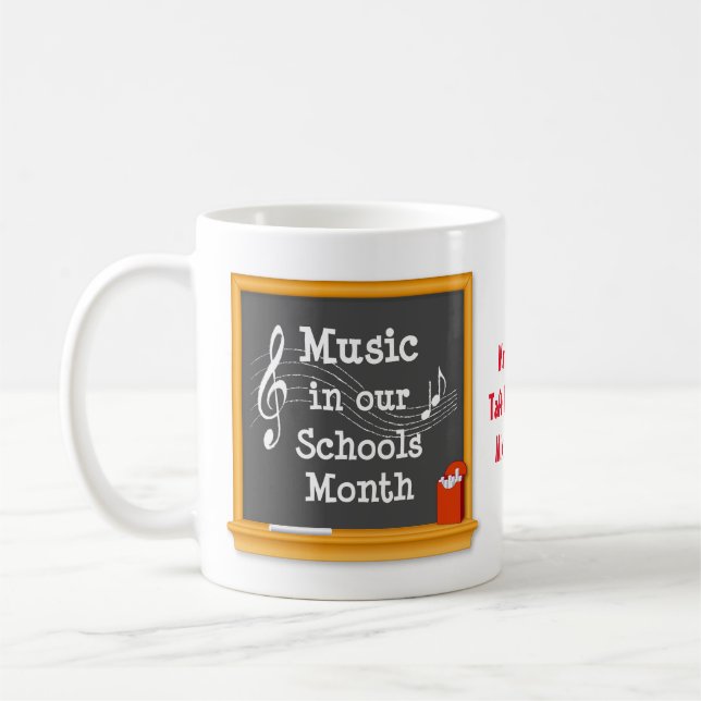 Jazz upp din kaffebrytning kaffemugg (Vänster)