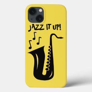 Jazz upp saxofone Iphone 13 fodral
