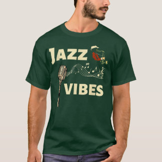 Jazz Vibes - Legendary Jazz Band I Kärlek Jazz Mus T Shirt