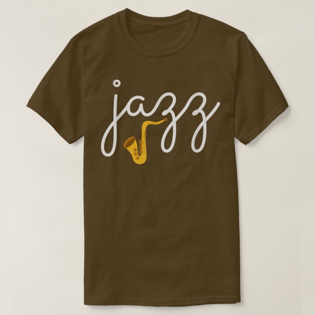 Jazz Vibes - Legendary Jazz Band I Kärlek Jazz Mus T Shirt (Design framsida)