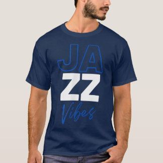 Jazz Vibes - Legendary Jazz Band I Kärlek Jazz Mus T Shirt