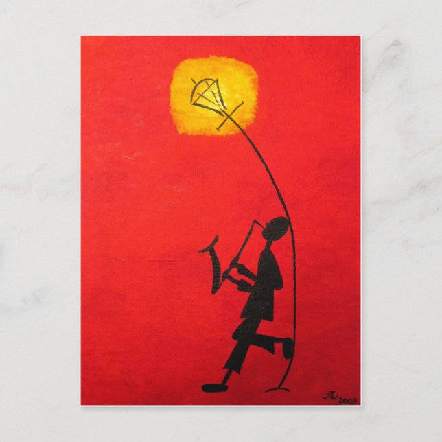 Jazz Vykort (Framsida)