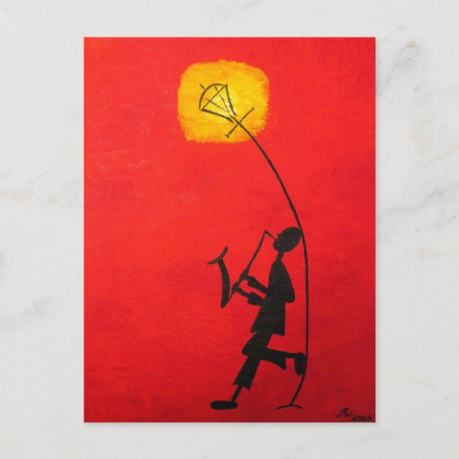 Jazz Vykort (Framsida)