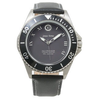 Jazz Watch- Dive stil black Armbandsur