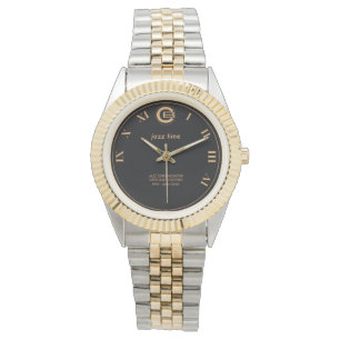 Jazz Watch - svart uppringning Armbandsur