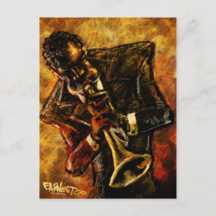 Jazz Works-vykort Vykort