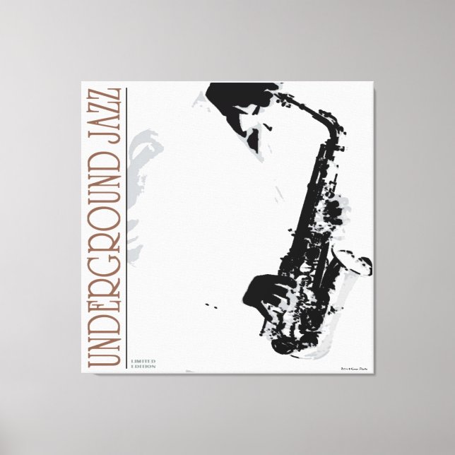 Jazz Wrapped Canvas under jord (Framsida)