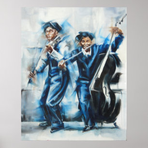 Jazzaffisch Poster