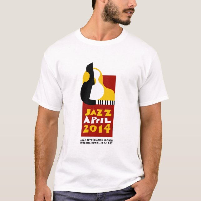 JazzApril Tshirt T Shirt (Framsida)