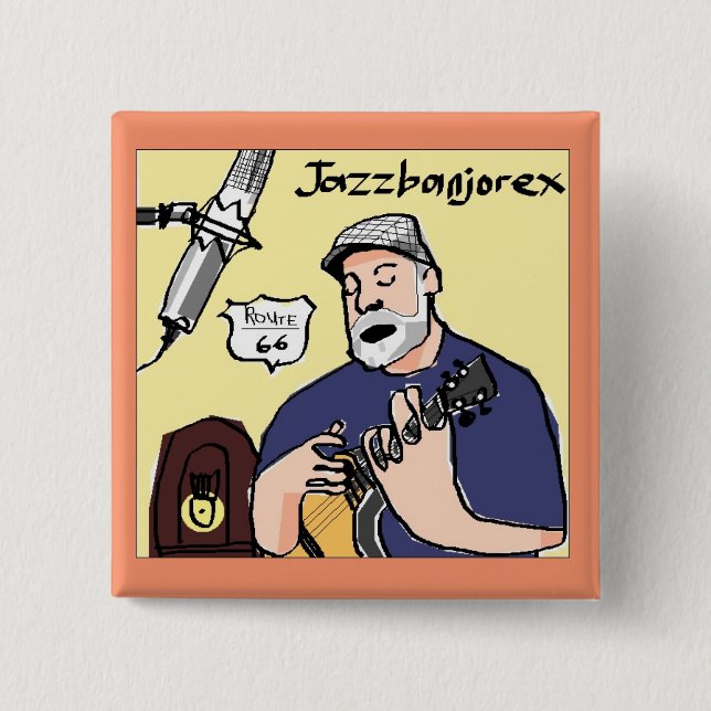 jazzbanjorex kvadrerar knäppas knapp (Framsida)