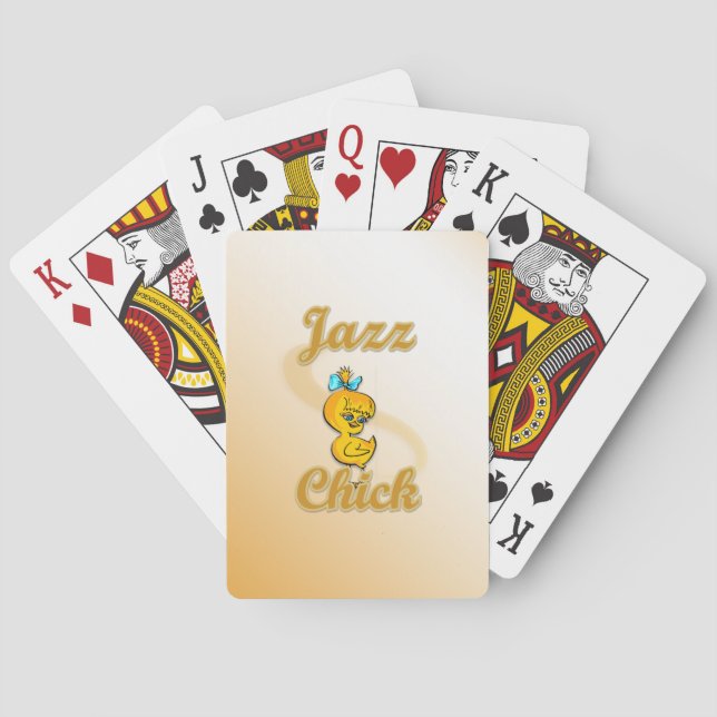 Jazzchick Spelkort (Baksidan)