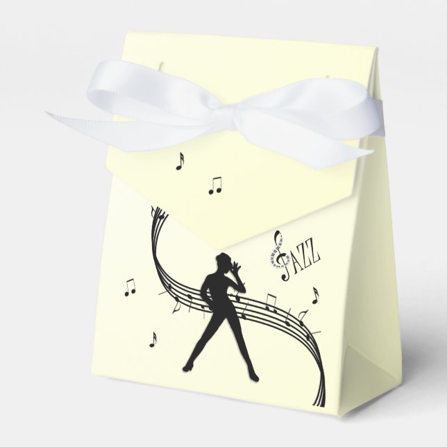 Jazzdans gul musik presentaskar (Framsidan Sidan)