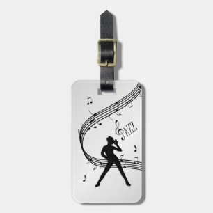 Jazzdans Silver Bagagebricka