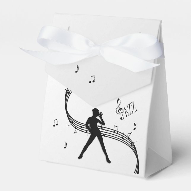Jazzdans Silver Presentaskar (Framsidan Sidan)