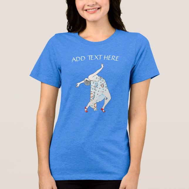 Jazzdansare T Shirt (Framsida)