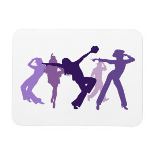 Jazzdansareillustration Magnet